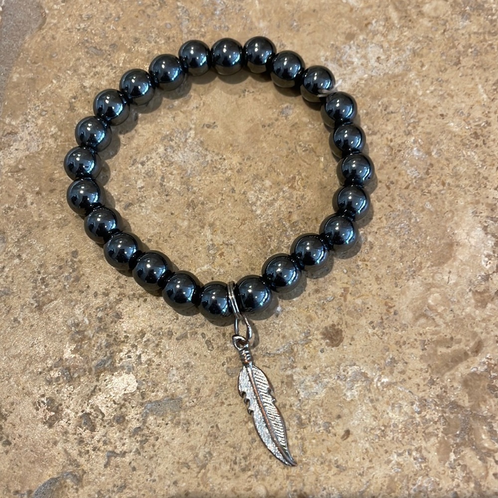 Hematite bracelet